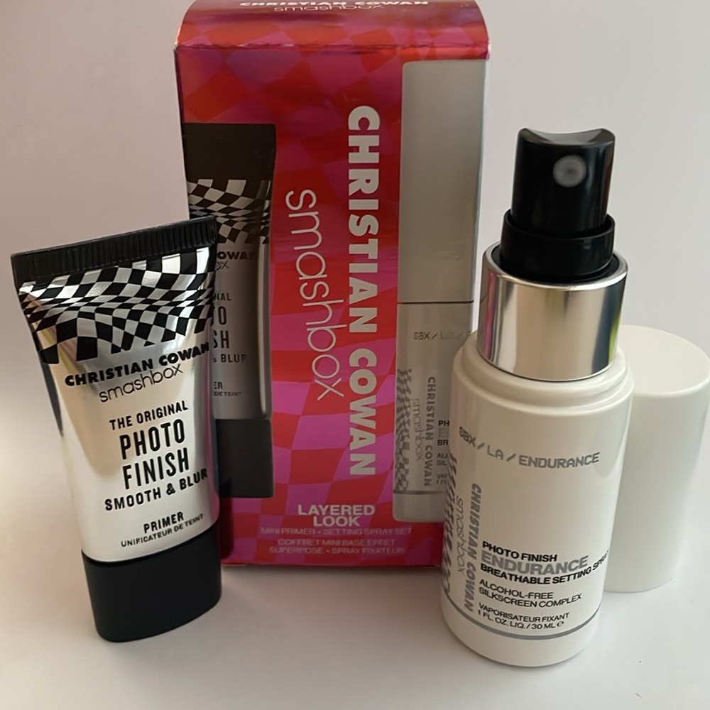 Smashbox DUO “Layered Look” Smooth/Blur primer+Setting spray BNIB